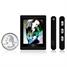 Visual Land Series Digital Photo Keychain Frame - Black